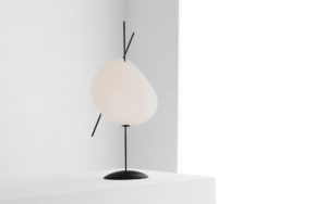 BATTERY CHARGED LAMP BELLE DE NUIT L CERAMIC LIGHTED