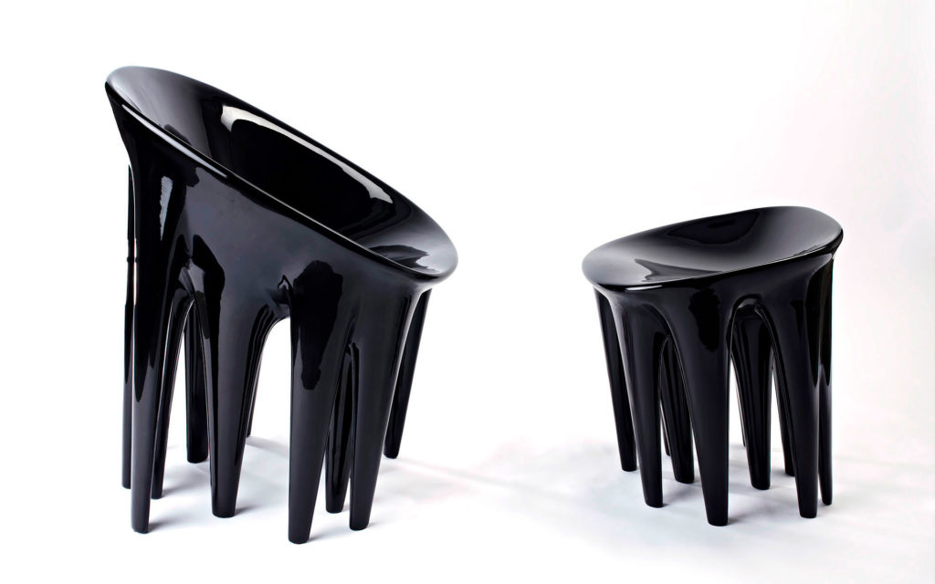 YMER&MALTA : CHAISES AMIBES A L'ORIGINE