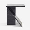 SIDE TABLE CLÉ BLACK MARBLE FROM MARQUINA