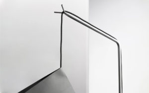 DETAILS FLOOR LAMP POISE PAPER LEAD STAINLESS STEAL