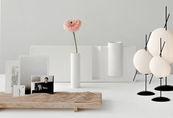 PIECES IN SITU LETTER HOLDER SWEETHORIZONBOIS BIRDSEYE MAPLE VASE BOLEAN CORIAN BATTERY CHARGED LAMP BELLE DE NUIT CERAMIC