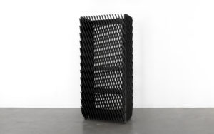 Cabinet Stripes - Illusion - vue d'angle 1